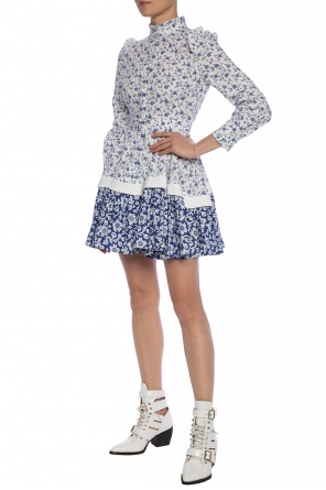 Patterned dress with long sleeves, zdjęcie 2 Patterned dress with long sleeves od Alexander McQueen